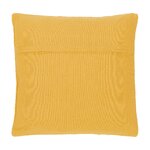 Yellow cotton decorative pillowcase (ilari) intact