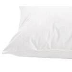 White feather pillow (comfort) intact