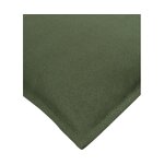 Tamsiai žalias medvilninis pagalvės užvalkalas (mads) nepažeistas