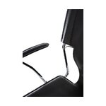 Black office chair lynx (tomasucci) with small cosmetic defects
