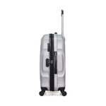 Gray medium suitcase moscou (hero) 63cm with cosmetic flaws