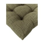 Dark cotton chair cushion (sasha) 40x40 whole
