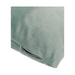 Gray velvet decorative pillowcase (marilyn) 45x45 intact