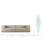 Taupe dīvāns (grants)