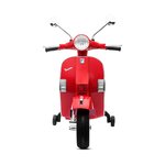 Children&#39;s electric motorcycle vespa red (fitfiu)