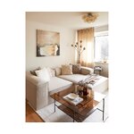 Bright modular sofa (Lennon) has severe beauty flaws