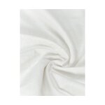 Valge Tikitud Puuvillane Voodipesukomplekt 2-Osaline (Elaine) 135x200 + 80x80