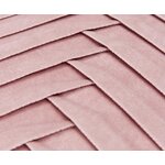 Розовая бархатная наволочка (lucie) 45x45 целая