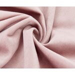 Розовая бархатная наволочка (lucie) 45x45 целая