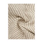 Puuvillainen tyynyliina beige-harmaalla kuviolla (nadia) 30x50 kokonainen