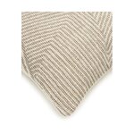 Puuvillainen tyynyliina beige-harmaalla kuviolla (nadia) 30x50 kokonainen