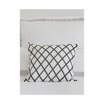 Cotton pillowcase with black and white pattern (romy) 40x40 whole