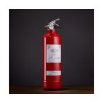 Red fire extinguisher vin rouge (fire design) intact