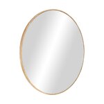 Aukso rėmo sieninis veidrodis (avery) nepažeistas
