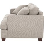 Sand gray linen sofa warren (clover)