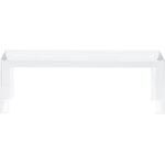 Design sofa table invisible (cartel)