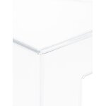 Design sofa table invisible (cartel)