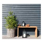 Design solid wood bench benidorm (house nordic)