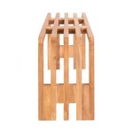 Design solid wood bench benidorm (house nordic)