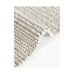 Beige wool carpet (brown) 160x230