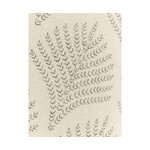 Cotton carpet with taupe-beige pattern (klara) 160x30 intact