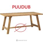 Massiivipuinen ruokapöytä (Lawas) 180x90