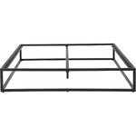 Black metal bed (Neptune) 180x200 intact
