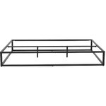 Black metal bed (Neptune) 180x200 intact