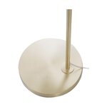 White-gold floor lamp (niels) severe beauty flaws