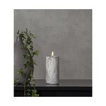Marble imitation led candle marble (star trading) intact