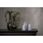 Marble imitation led candle marble (star trading) intact