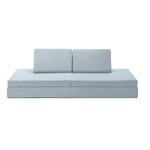 Светло-серый раскладной модульный диван savoia (myfunzy) цел