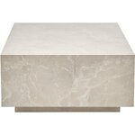 Kafijas galdiņš ar marmora imitāciju (lesley) ar skaistuma trūkumiem