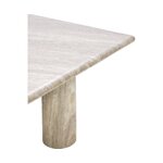 Marble coffee table (mabel) with cosmetic defects
