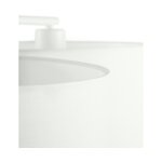 White pendant light luke (miraluz) with cosmetic defects