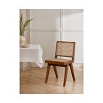 Brown solid wood chair (sissi) intact