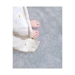 Vaaleansininen lastenhuoneen matto rusketus (hyvät sisustuslapset) 80x120 ehjä