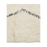 Kokvilnas paklājs ar smilškrāsas rakstu (bina) 120x180 vesels