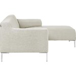 Light gray corner sofa Freistil 180 (rolf benz) intact