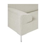 Light gray corner sofa Freistil 180 (rolf benz) intact