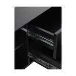 Dark gray low cabinet (elyn) intact