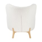 White design armchair (kalia) intact