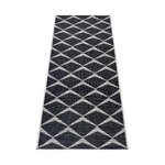 Black and gray patterned carpet escala (northrugs) 70x300 intact