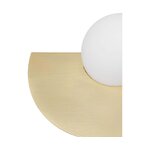 Настольная лампа с золотым дизайном roccia (Globen Lighting) не повреждена