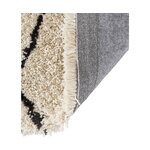 Smėlio-juodo rašto kilimas (naima) 200x300