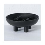 Black candlestick hayden (boltze) with beauty flaw