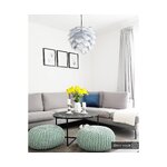 Black marble imitation coffee table (Antigua) with cosmetic flaws