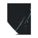 Black marble imitation coffee table (Antigua) with cosmetic flaws
