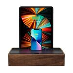 Коричневая зарядная станция с 6 разъемами classic (alldock) не повреждена