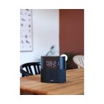 Bluetooth laikrodis radijas ir garsiakalbių pažadinimas (maišelis) nepažeisti